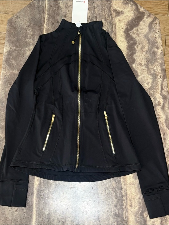 lululemon athletica Jackets & Blazers - lululemon Black Jacket with Gold Zippers